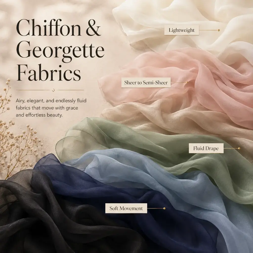 Chiffon & Georgette Fabrics