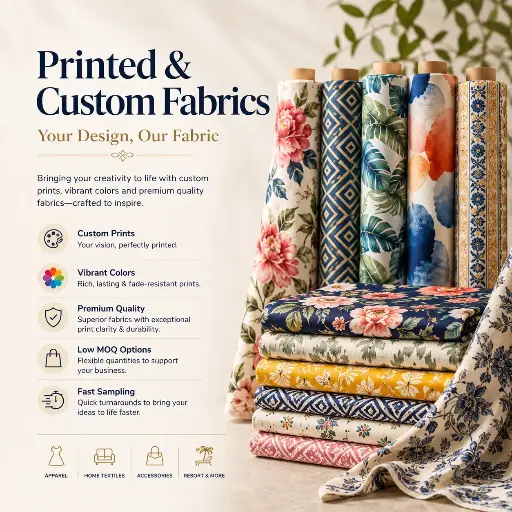Printed & Custom Fabrics